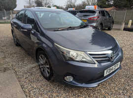 Toyota Avensis, 2014 (14) Blue Saloon, Manual Diesel, 122064 miles. £3500 ono