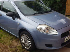 Fiat Grande Punto, 2007 (07) Blue Hatchback, Manual Petrol, 111,687 miles