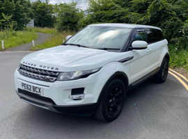 Land Rover Range Rover Evoque, 2012 (62) White Estate, Manual Diesel, 127,641 miles