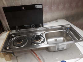 Domestic Sink an x2 gas Rings