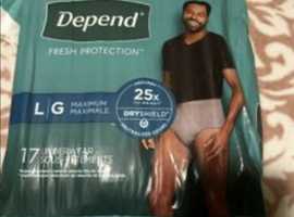 Male max protection hygiene underwear