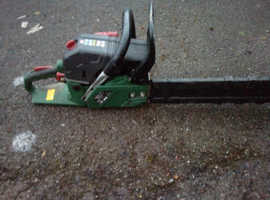 REFICED TO £40 Park side chainsaw