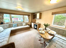 cheap pre owned static caravan for sale 3 bedrooms site fees included