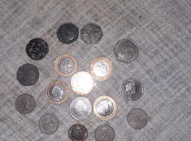Collectable coins open to all offers on any coin u see in pic