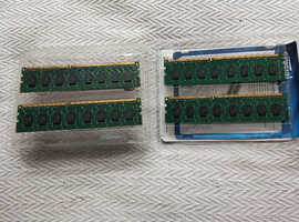 V DATA 2GB DDR3 DESKTOP RAM. SET OF FOUR