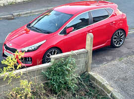 Kia Ceed, 2014 (64) Red Hatchback, Manual Petrol, 153,605 miles