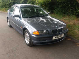 BMW 3 Series, 1999 (T) Blue Saloon, Automatic Petrol, 114,000 miles