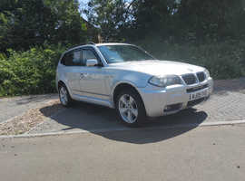 BMW X3, 2009 (09) Silver Estate, Manual Diesel, 140,781 miles
