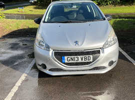 Peugeot 208, 2013 (13) Silver Hatchback, Manual Petrol, 76,914 miles