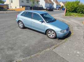 Audi A3, 2002 (52) Blue Hatchback, Manual Diesel, 183467 miles