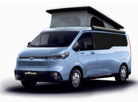 Maxus D7 150BHP diesel 6 speed manual by Wellhouse. All new model will have elevating roof, side conversion.