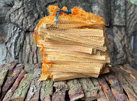 Verrington Firewood 5kg Net Bag Of Softwood Kindling.