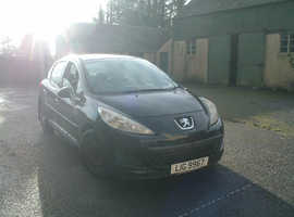 Peugeot 207, 2010 (10) Black Hatchback, Manual Diesel,  166000miles