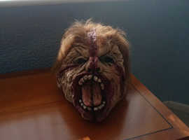 UNIQUE ADULT SCARY HALLOWEEN MASK. NEVER USED BECAUSE IT WAS TOO TERRIFYING!!!