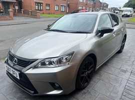 Lexus Ct, 2017 (17) Silver hatchback, Automatic Petrol hybrid, 40863 miles