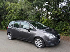 Vauxhall Meriva Turbo, 2012 (62) Grey MPV, Manual Petrol, 88,873 miles