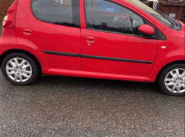 Peugeot 107, 2006 (56) Red Hatchback, Manual Petrol, 125,577 miles