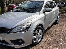 Kia Ceed, 2012 (12) Silver Hatchback, Automatic Petrol, 121,718 miles