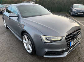 Audi A5, 2012 (62) Grey Hatchback, Cvt Diesel, 117,683 miles