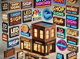 Shop Signage Design and Installation | Professional Sign Making Services