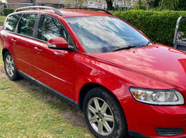 Volvo V50, 2011 (60) red estate, Manual Diesel, 145442 miles
