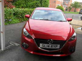 Mazda MAZDA 3, 2014 (14) Red Hatchback, Manual Diesel, 85,618 miles