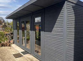 Fully insulated double glazed 6mx4x Home Office/Studio