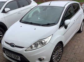 Ford Fiesta, 2012 (62) White Hatchback, Manual Petrol, 42,080 miles