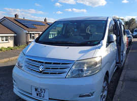 Toyota alphard 2007 camper/ festival van