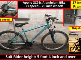 Apollo cheap xc26s bike