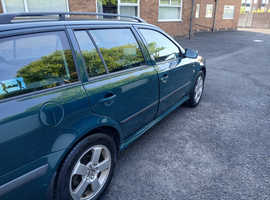 Skoda Octavia, 2001 (Y) Green Estate, Manual Diesel, 161,205 miles