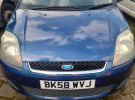 Ford Fiesta, 2008 (58) Blue Hatchback, Manual Diesel, 171,199 miles