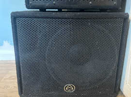 Wharfdale 15" base bin speakers