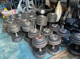 Weights and gym equipment
