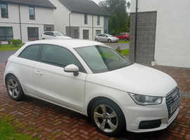 Audi A1, 2015 (65) White Hatchback, Manual Diesel, 98,000 miles