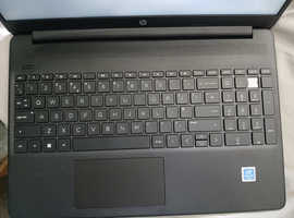 Black hp laptop