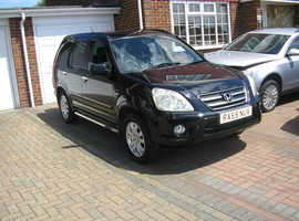 (55-06) HONDA CRV EXECUTIVE AUTO MET/BLACK TWO OWNERS 127000 MILES FSH IMMACULATE