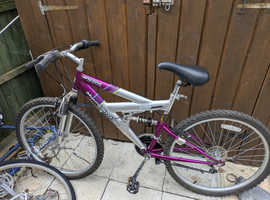Full suspension mountain bike
