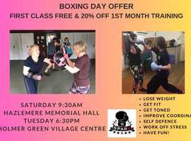 Fitness boxing in Hazlmere & Holmer Green - aimed for fun & fitness