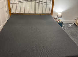 King size bed and Casper memory foam mattress