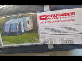 Crusader caravan awning