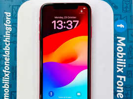 Apple iPhone 11 64GB Red Unlocked Battery Health 100% Face ID Working Latest iOS 18.4.1