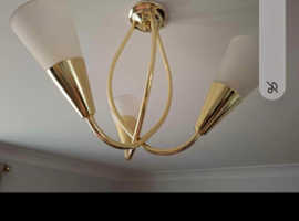 Standard lamp and ceiling lights