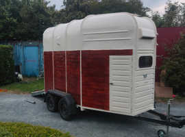 Part converted horse box for sale
