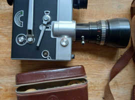 Vintage Nizoldi & Kramer FA3 cine camera and accessories