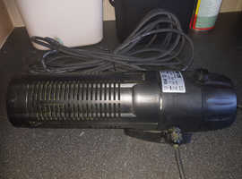 All in one pond filter, pump, uvc