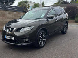 Nissan X-TRAIL, 2014 (14) Green Estate, Manual Diesel, 96,577 miles