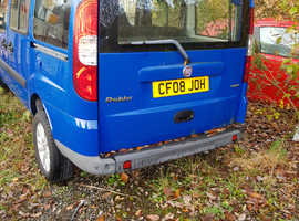 Fiat Doblo, 2008 (08) Blue MPV, Manual Diesel, 91,584 miles