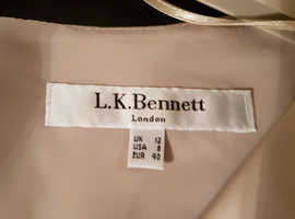 LK Bennett Gold Dress