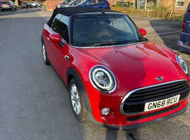 Mini MINI, 2018 (68) Red Convertible, Manual Petrol, 28,319 miles